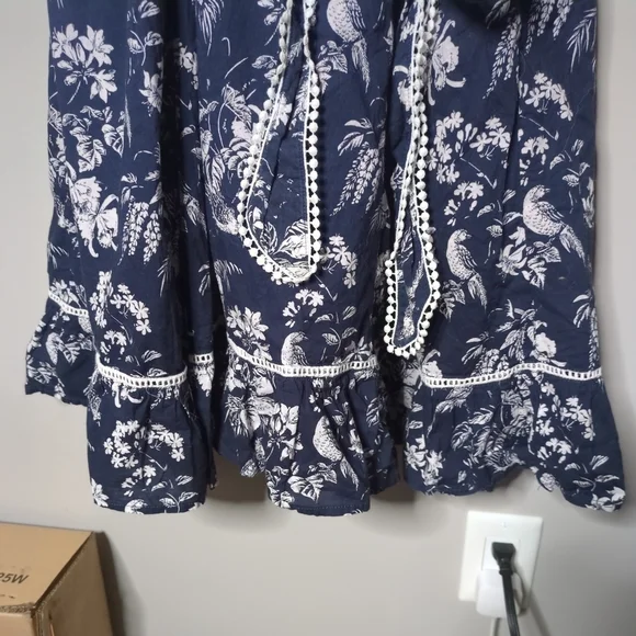 Eshakti Wayward Fancies Fit And Flare Dress Boho Lace Floral Size Small (est) - Picture 5 of 8